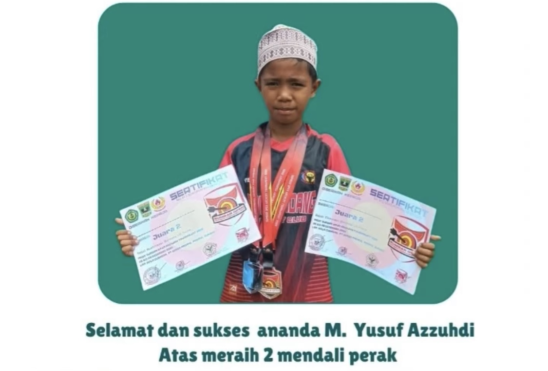 Juara Panahan Open Sumbar (2 Medali Perak)